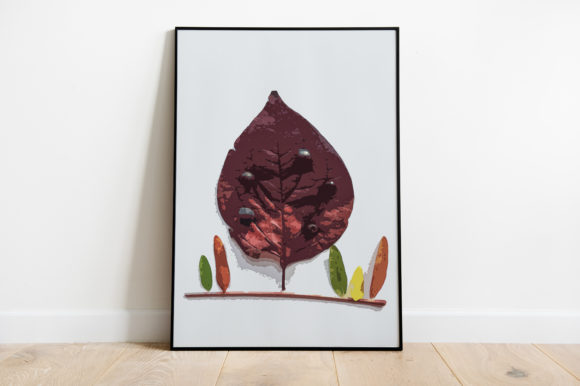 Leaf Poster Watercolor