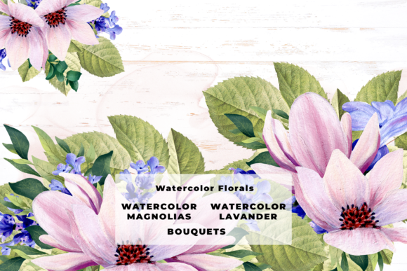 Watercolor Magnolia and Lavender: A Designer's Review